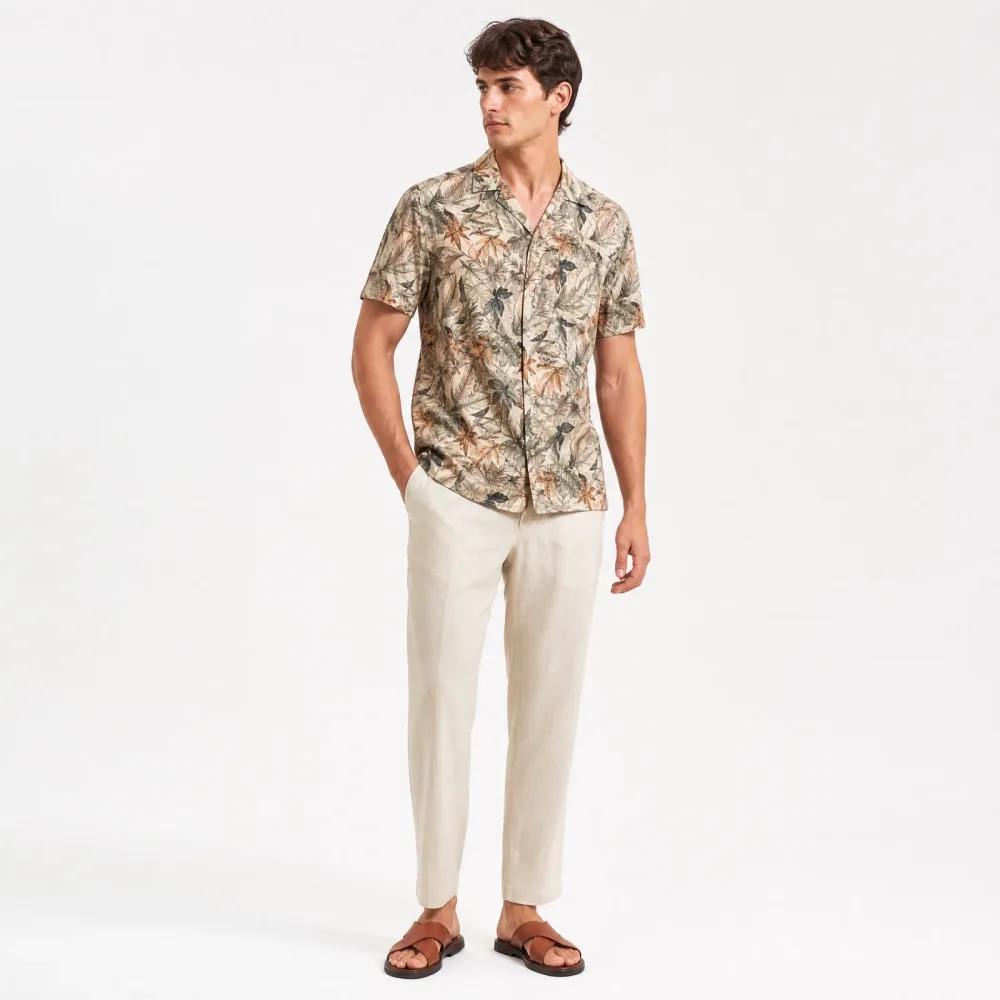 Camisa Manga Curta Estampada
